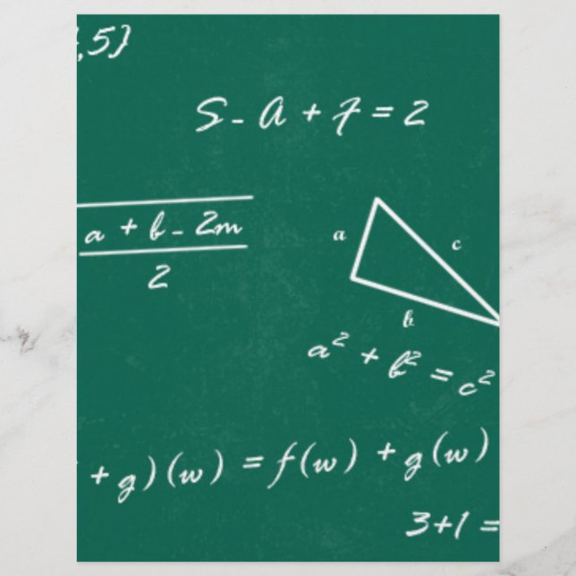 Mathematiklehrerin Algebra Geek (Vorderseite)