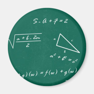 Mathematiklehrerin Algebra Geek Magnet