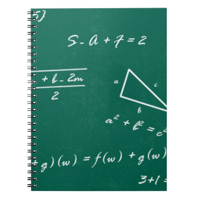 Mathematiklehrerin Algebra Geek Notizblock (Vorderseite)