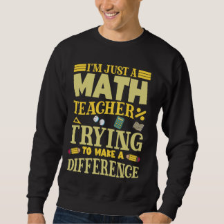 Mathematiklehrerschule Sweatshirt