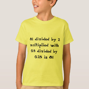 Mathematikrechnung T-Shirt