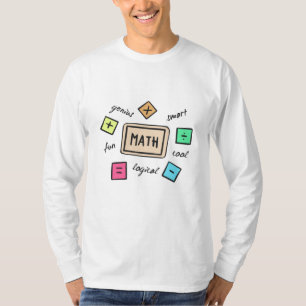 Mathematiksymbole für Studenten und Eltern T-Shirt