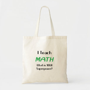 Mathematikunterricht Tragetasche