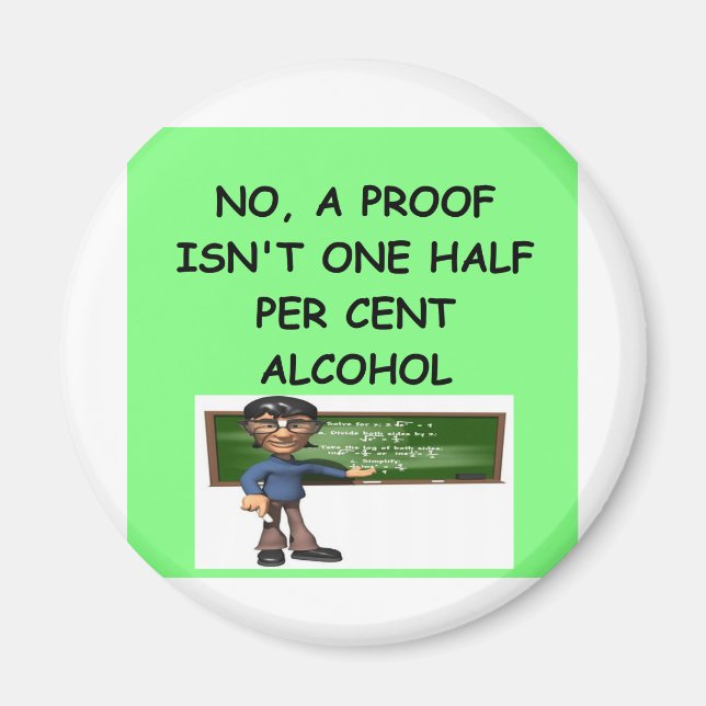 Mathematikwitz Magnet (Vorne)