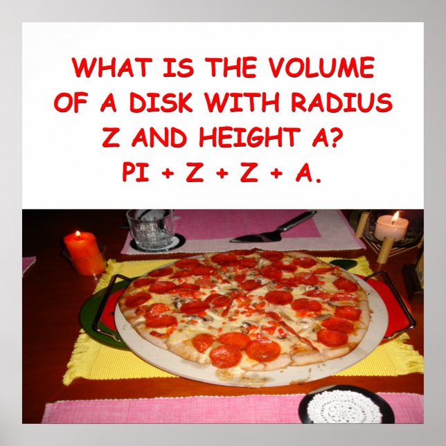 Mathematikwitz Poster (Vorne)