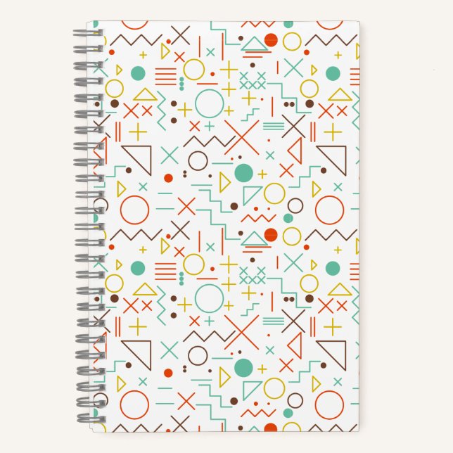 Mathematische Geometrie Notizbuch (Vorderseite)