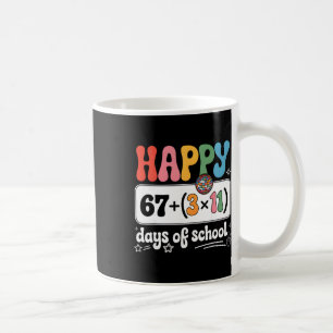 Mathematische Gleichung 100. Tag Lehrer Groovy 100 Kaffeetasse
