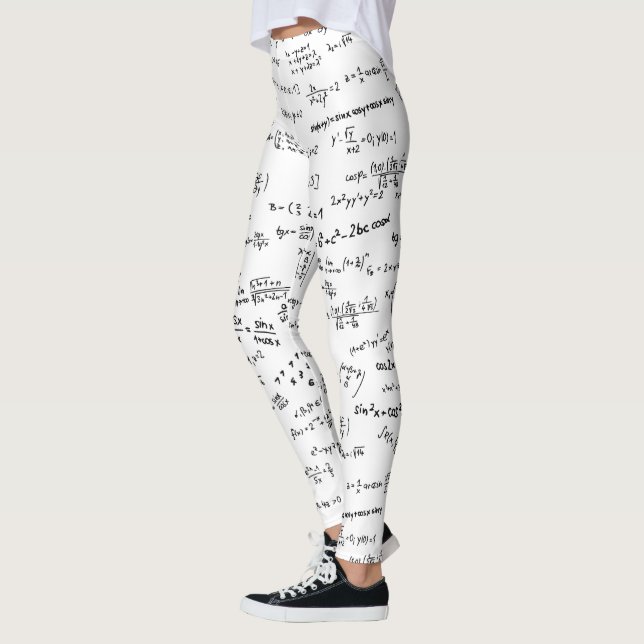 Mathematische Gleichungen Womens Yoga läuft Leggings (Links)
