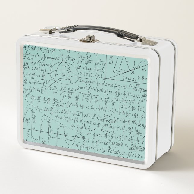 Mathematische Liebhaber, Mathematik Formel, Mathe  Metall Brotdose (Vorderseite)