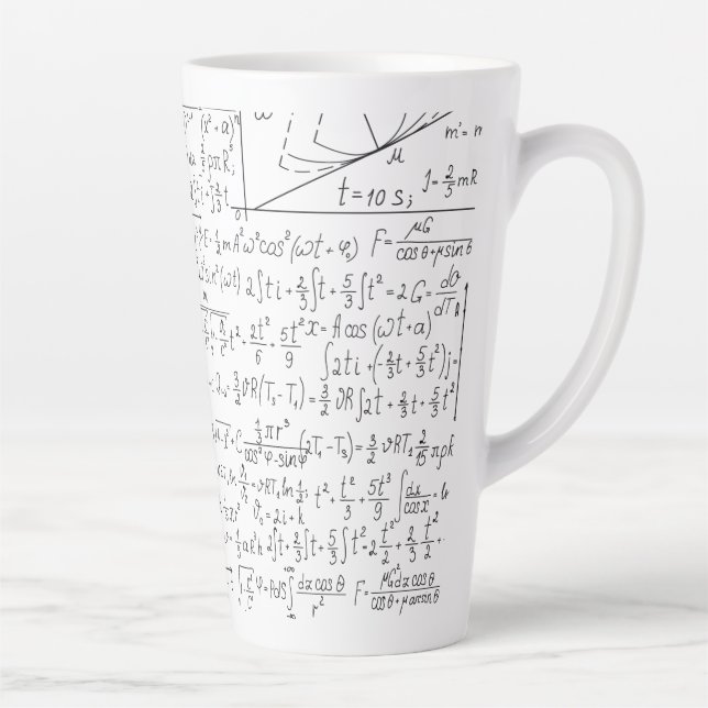 Mathematische Liebhaber, Mathematik Formel, Mathe  Milchtasse (Rechts)