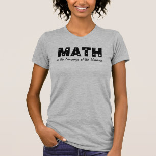 mathematische Sprache des Universums T-Shirt