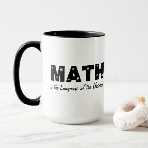 mathematische Sprache des Universums Tasse