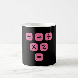 Mathematische Symbole mathematische Zeichen Kaffeetasse