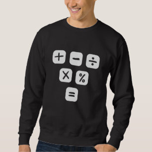 Mathematische Symbole mathematische Zeichen Sweatshirt