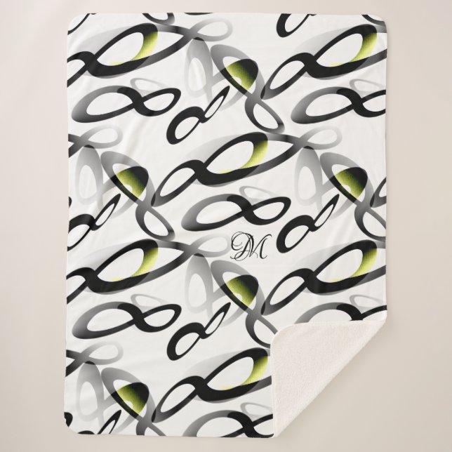 Mathematische Unendlichkeit Symbol Lemniscate Abst Sherpadecke (Vorderseite)