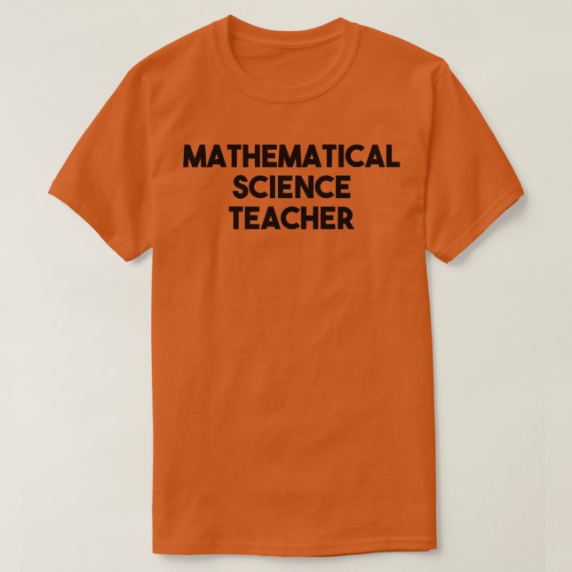 Mathematischer Lehrer Premium T-Shirt (Design vorne)