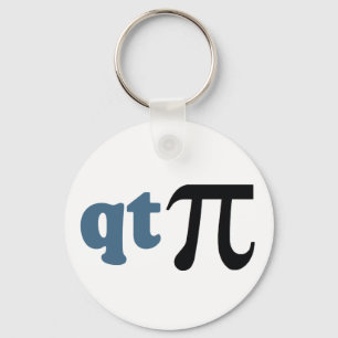 Mathematischer Spaß - Niedliches T-Shirt Pi Schlüsselanhänger