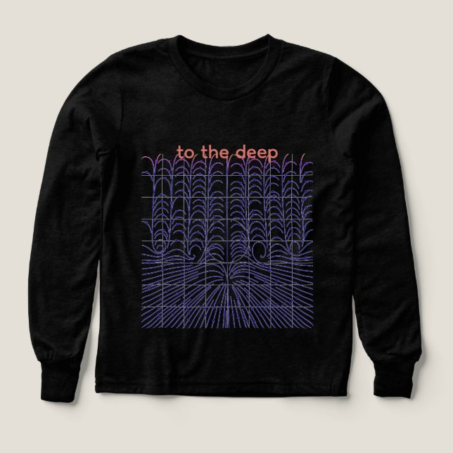 Mathematisches Abyss Shirt - Riemann Zeta Funktion (Design Vorderseite)