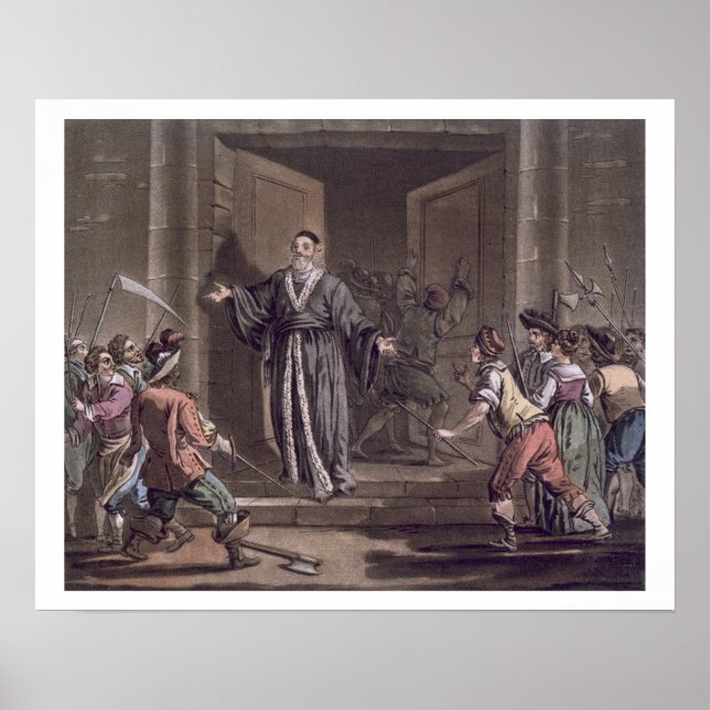 Mathieu Mole (1584-1656), von den Menschen belästi Poster (Vorne)