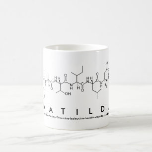 Mathilda nom de peptide mug
