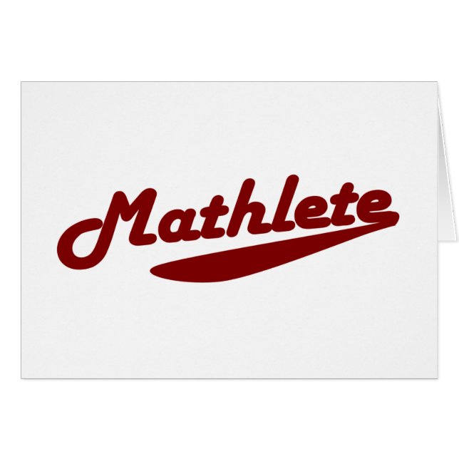 Mathlete (Vorderseite (Horizontal))