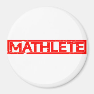 Mathlete Briefmarke Magnet