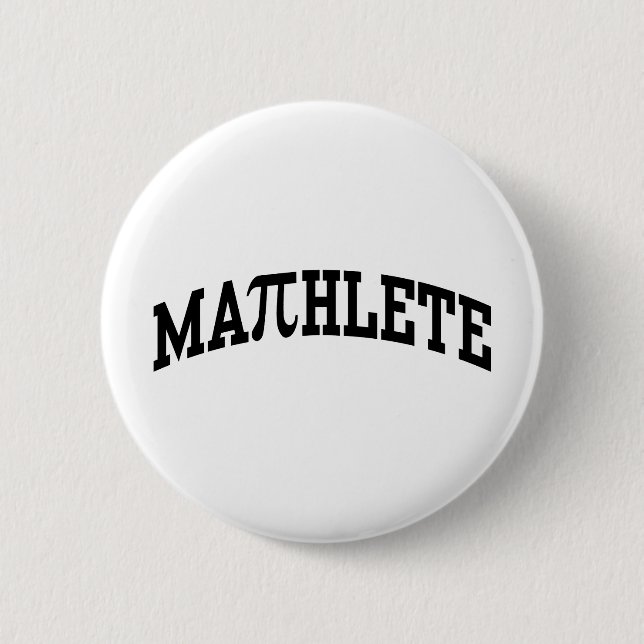 Mathlete Button (Vorderseite)