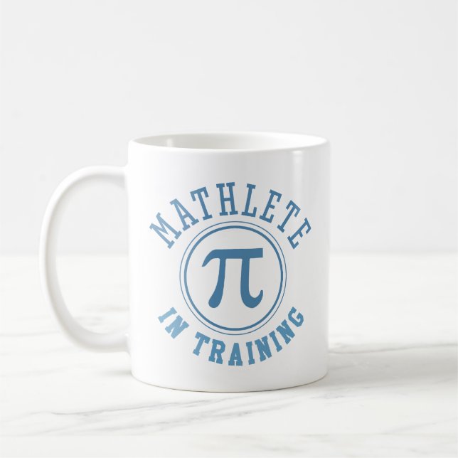 Mathlete in Ausbildung Kaffeetasse (Links)