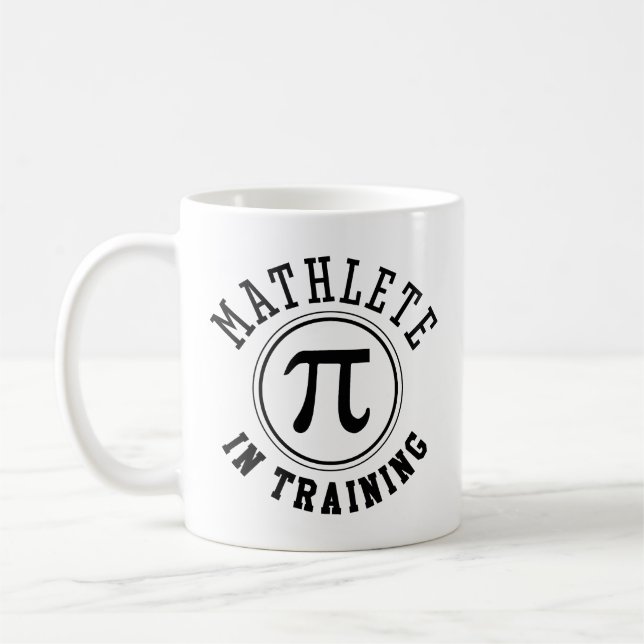 Mathlete in Ausbildung Kaffeetasse (Links)
