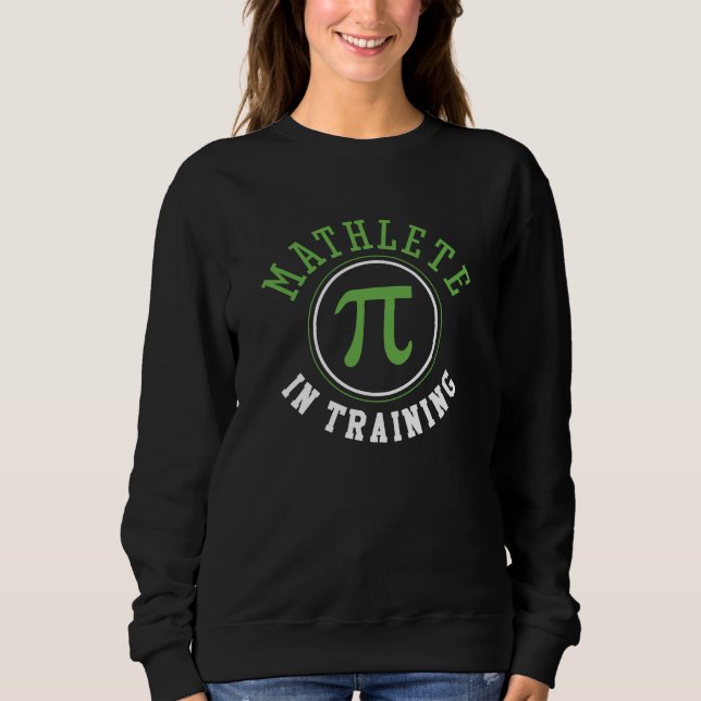 Mathlete in Ausbildung Sweatshirt (Vorderseite)