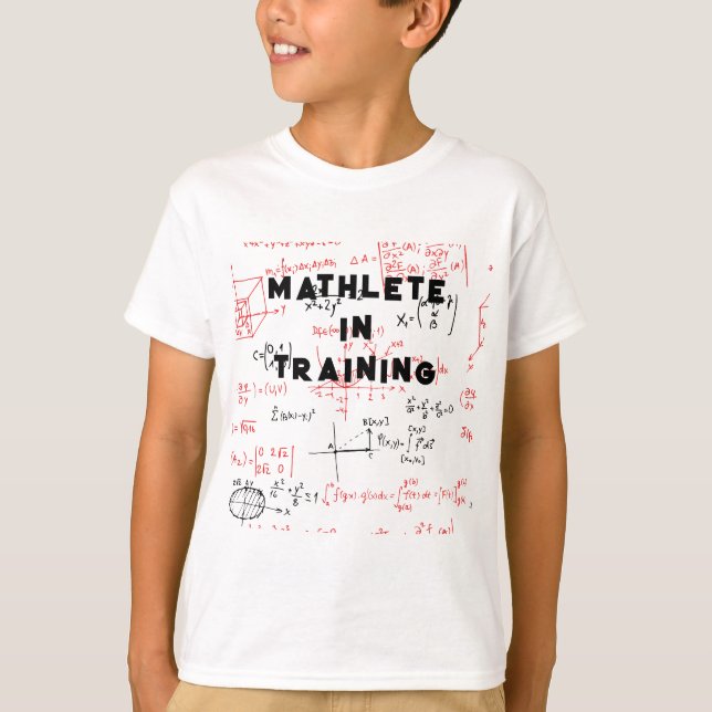 Mathlete in Ausbildung T-Shirt (Vorderseite)