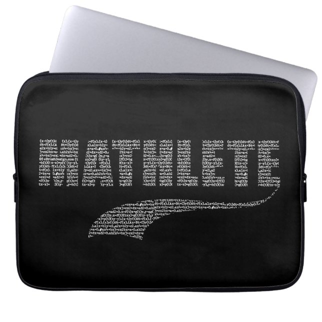 Mathlete Laptop Sleeve (Vorderseite)