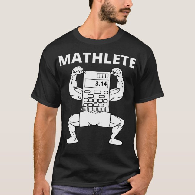Mathlete Math Mathematic Tee (Vorderseite)