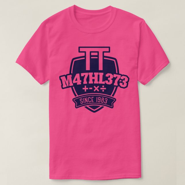 Mathlete Mono T-Shirt (Design vorne)