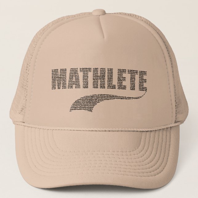 Mathlete Truckerkappe (Vorderseite)