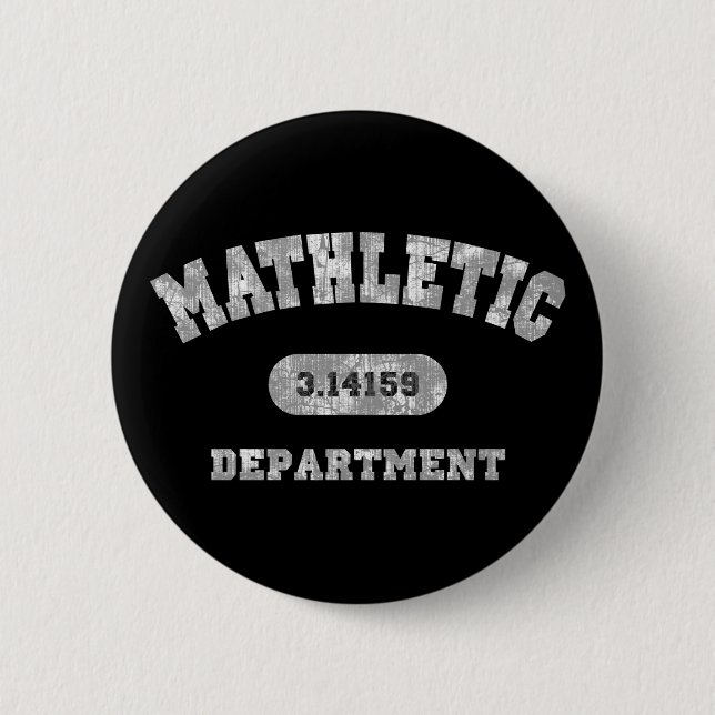Mathletic Abteilung Button (Vorderseite)
