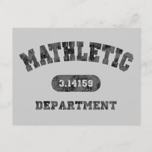 Mathletic Departement Postkarte