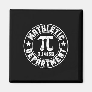 Mathletic Department 3.14159 Pi Day Math Teacher V Magnet
