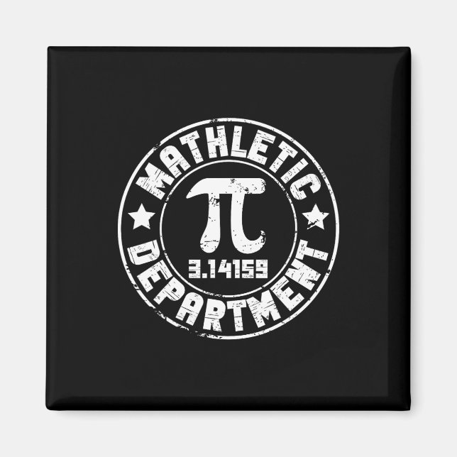 Mathletic Department 3.14159 Pi Day Math Teacher V Magnet (Vorne)