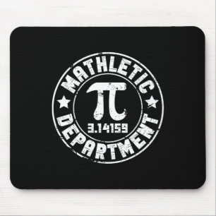 Mathletic Department 3.14159 Pi Day Math Teacher V Mousepad