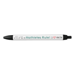 Mathletten Regel I Liebe Mathematik und i 8 Summe Kugelschreiber