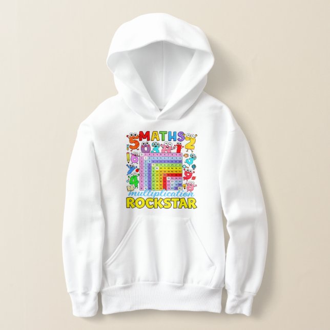 Maths Rockstar Cute Calculator Hoodie (Ablage )