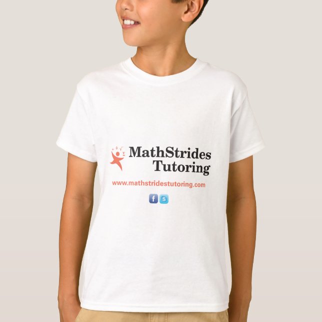 MathStrides Privatunterricht T-Shirt (Vorderseite)