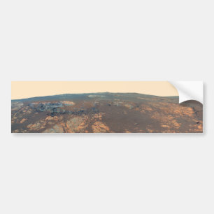 Matijevic Hügel-Panorama vom Mars-Vagabunden Autoaufkleber