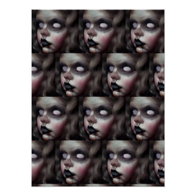 Matilda Dunkelkunst-Poster-Originalkunst Poster (Vorderseite)