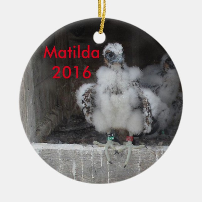 Matilda Verzierung 2016 Keramikornament (Vorne)