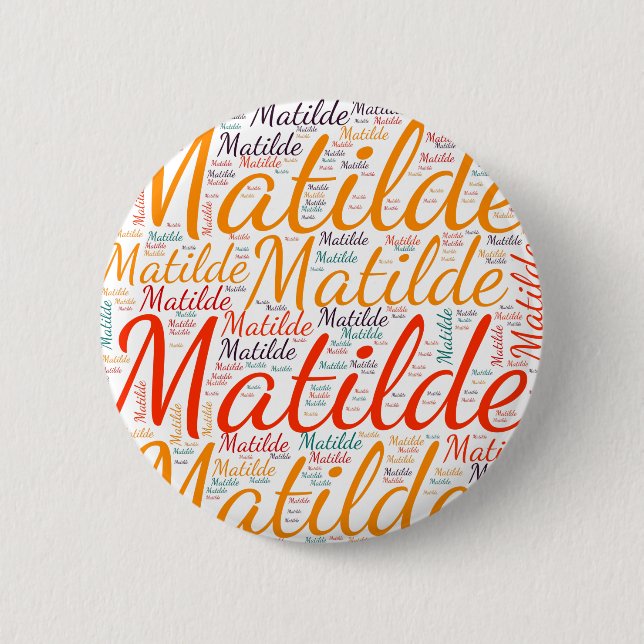 Matilde Button (Vorderseite)