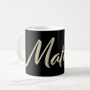 Matilde white gold Handwriting Tasse Kaffeetasse