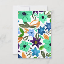 Matin Mint Merci / carte de note