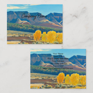 Matin pacifique par Maynard Dixon Carte de visite